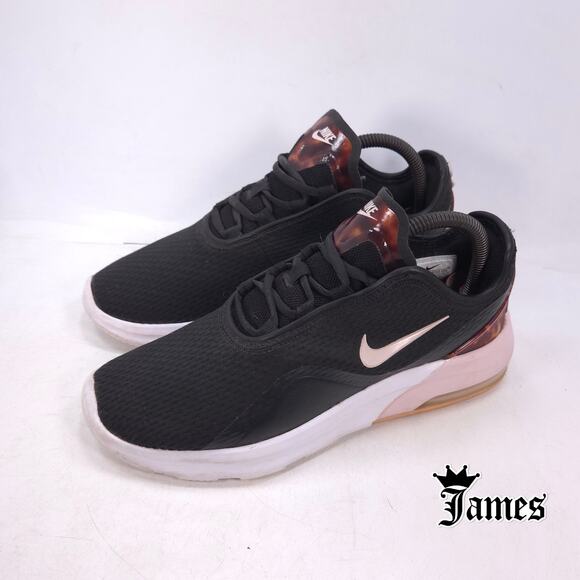 Nike Air Motion 2 Athletic Runnning Shoe Womens Size 8.5 CU4762-001 Black White - Picture 1 of 10